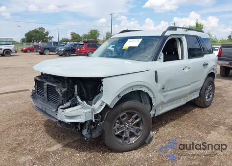 2024 Ford Bronco Sport Big Bend from USA, damaged, VIN 3FMCR9B65RRF38677